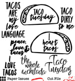Taco Tuesday-Free Cut File