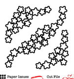 Trailing Stars-Free Cut File