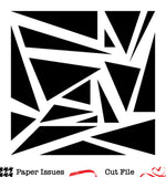 Triangle Mosaic-Free Cut File