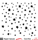 Twinkle Stars Background-Free Cut File