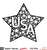 USA Star- Free Cut File