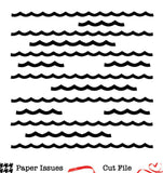 Whitecaps In The Lake Background Free Cut File