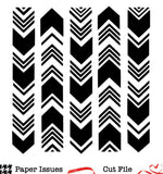 Wonky Chevron-Free Cut File