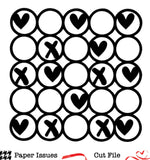 Xs and Os Grid-Free Cut File