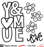 You & Me-Free Cut File