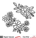 Flowers Abloom- Free Cut File