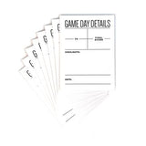 Game Day Details Journaling Tags 3x4-Elle's Studio