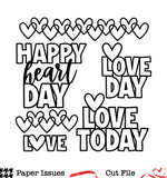 Love Today-Free Cut File