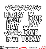 Love Today-Free Cut File