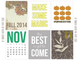 November Magic Free Printable File