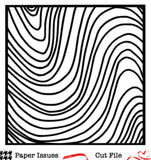 Waves Background Free Cut File