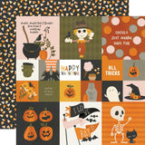 2x2/4x4 Elements 12x12 Paper-Simple Stories Faboolous Halloween
