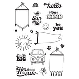 Boho Sunshine Clear Stamps-Simple Stories