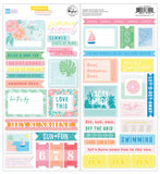 6x12 Cardstock Stickers-Pinkfresh Studio-Sunshine On My Mind