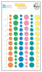 Matte Enamel Dots Stickers-Pinkfresh Studio-Sunshine On My Mind
