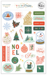 Puffy Shape Stickers-Holiday Dreams-Pinkfresh Studio