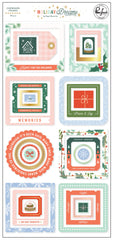 Chipboard Frames Stickers-Holiday Dreams-Pinkfresh Studio