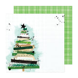 Paper 8-34031909 Tree 12x12 Paper-Vicki Boutin Wrapped In Ribbons