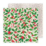 Paper 10-34031911 Holly 12x12 Paper-Vicki Boutin Wrapped In Ribbons