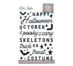 Trick or Treat  Puffy Stickers-Elle's Studio