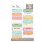 Chipboard Ledger Labels Stickers-Elle's Studio