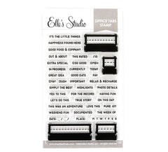 Office Tabs Stamp Set-Elle's Studio