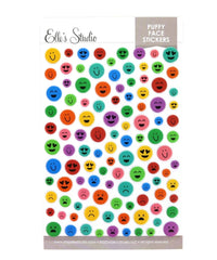 Puffy Face Stickers-Elle's Studio