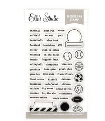 Sports Tab Stamp Set-Elle's Studio