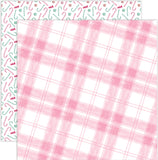 Pink Apple 12x12 Paper-Pretty Little Studio Sugar Plum