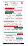 Festive Words Stickers-Pretty Little Studio Sugar Plum