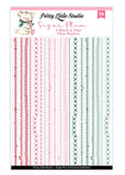 A Stitch In Time Clear Stickers-Pretty Little Studio Sugar Plum