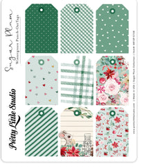 Wintergreen Punch-Out Tags-Pretty Little Studio Sugar Plum