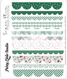 Honeydew Borders Punch-Out Tags-Pretty Little Studio Sugar Plum