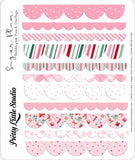 Bubblegum Borders Punch-Out Tags-Pretty Little Studio Sugar Plum