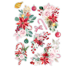 Merry Berry Floral Die Cuts-Pretty Little Studio Sugar Plum