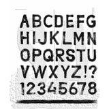 Sign Painter Cling Stamps-Tim Holtz Stampers Anonymous