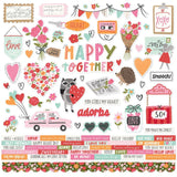 Cardstock Stickers-Simple Stories Heartstrings