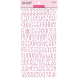 Cotton Candy Luna Alphabet Stickers-Bella Blvd