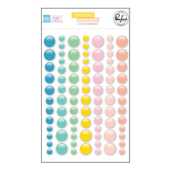 Glossy Enamel Dots Stickers-Pinkfresh Studio-Sunshine On My Mind