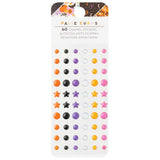 Enamel Dots Stickers Tricks & Treats-American Crafts Halloween