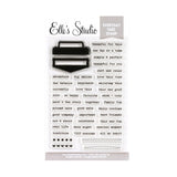 Everyday Tabs Stamp Set-Elle's Studio