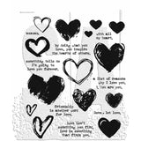 Love Notes Cling Stamps-Tim Holtz Stampers Anonymous