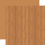 Natural Wood Grain 12x12 Paper-Echo Park WoodGrains Warm