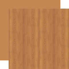 Natural Wood Grain 12x12 Paper-Echo Park WoodGrains Warm