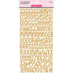 Orange Luna Alphabet Stickers-Bella Blvd