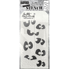 Peekaboo Layering Stencil-Tim Holtz Stampers Anonymous