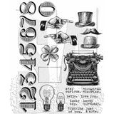 Curiosity Shop Cling Stamps-Tim Holtz Stampers Anonymous