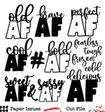 AF Sayings-Free Cut File