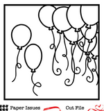 Best of The Bunch Balloons-Free Cut File