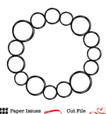 Bubble Ring Free Cut File